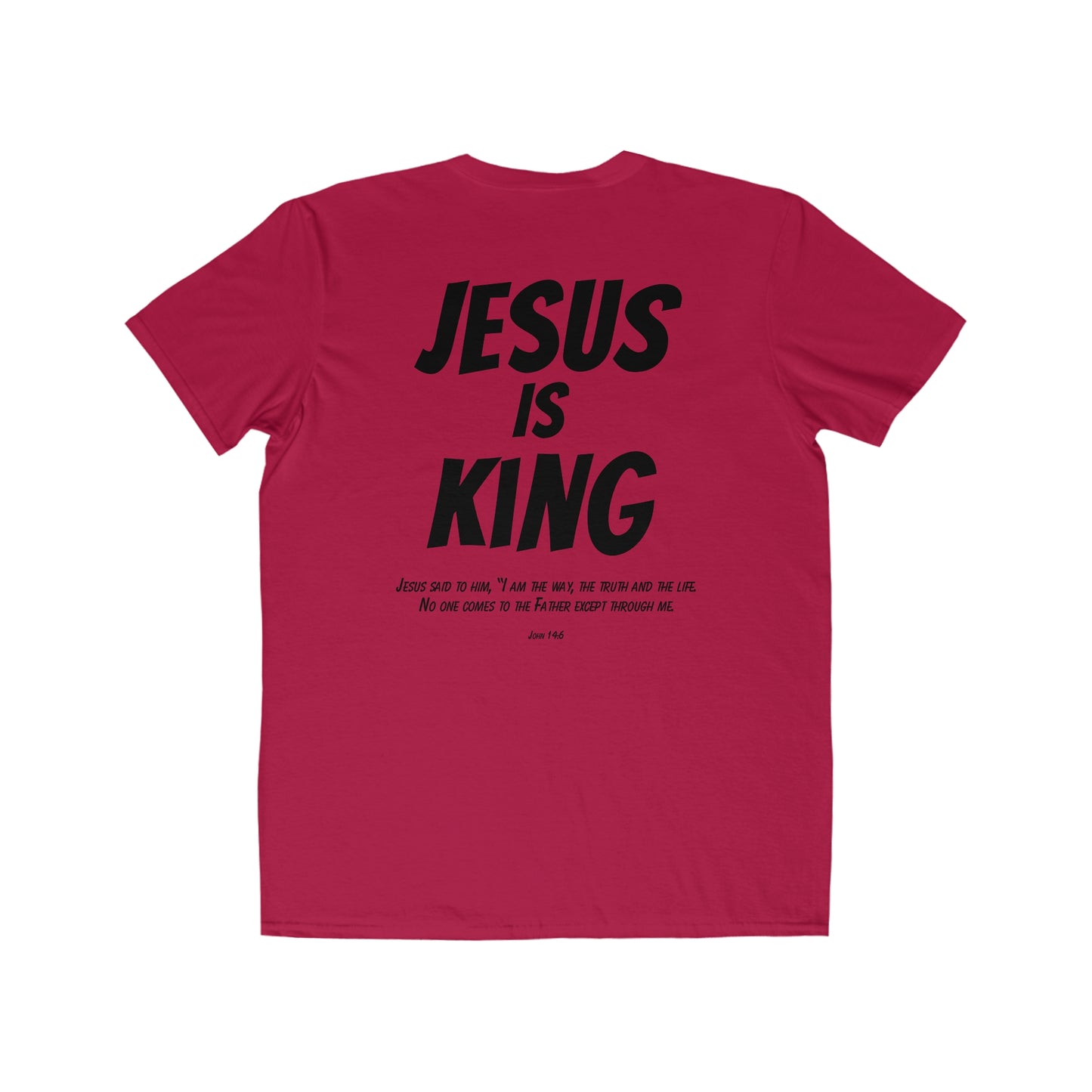 Jesus is King Mens Shirt Men's Lightweight Fashion Tee