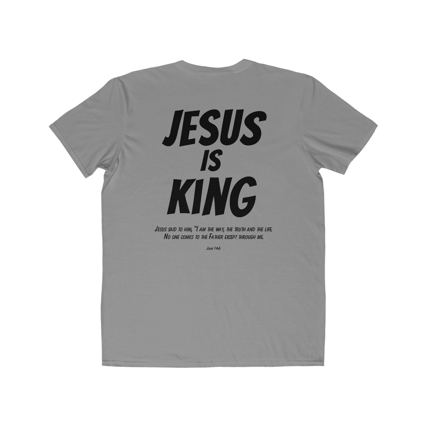 Jesus is King Mens Shirt Men's Lightweight Fashion Tee