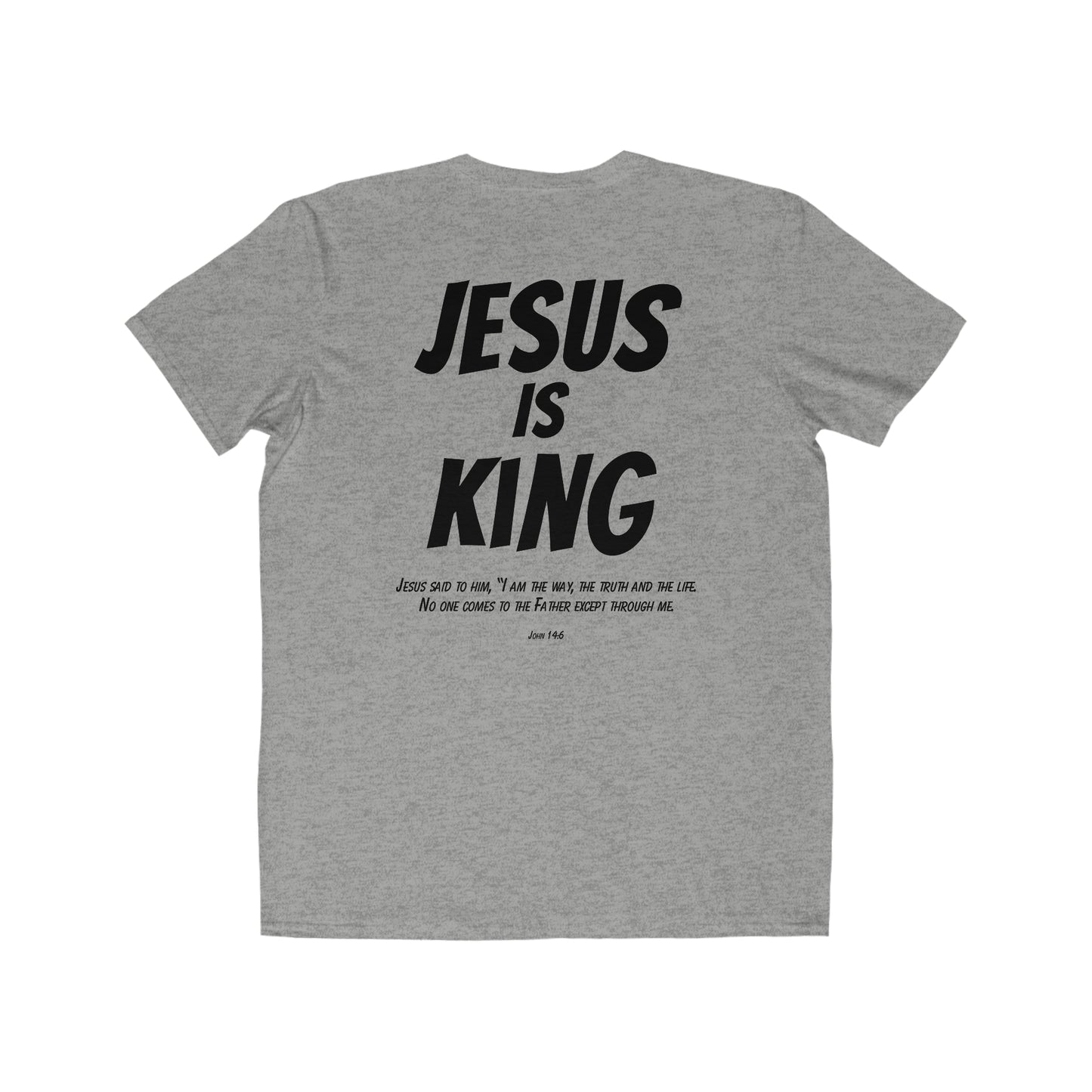 Jesus is King Mens Shirt Men's Lightweight Fashion Tee