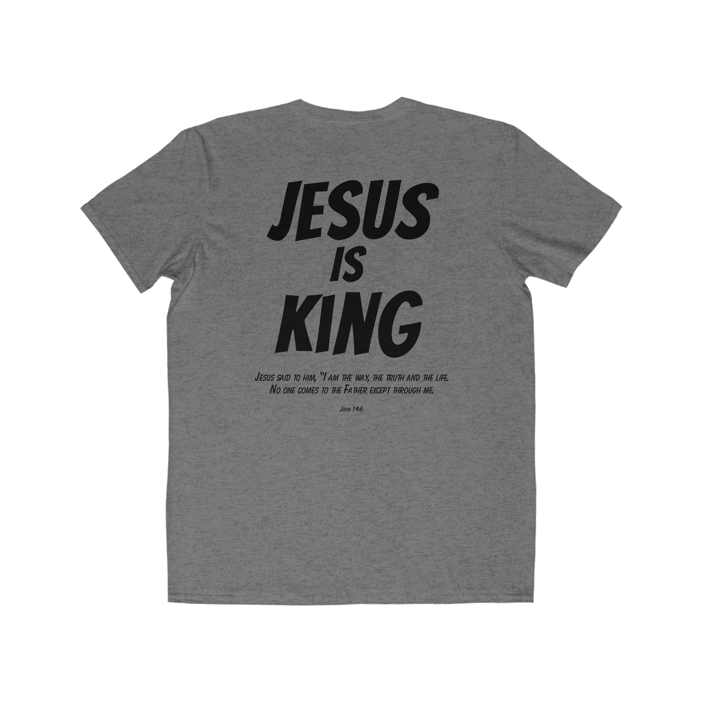 Jesus is King Mens Shirt Men's Lightweight Fashion Tee