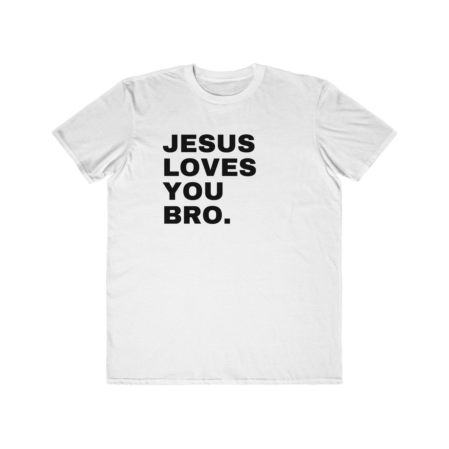 Jesus Loves Your Bro Men's Lightweight Fashion Tee