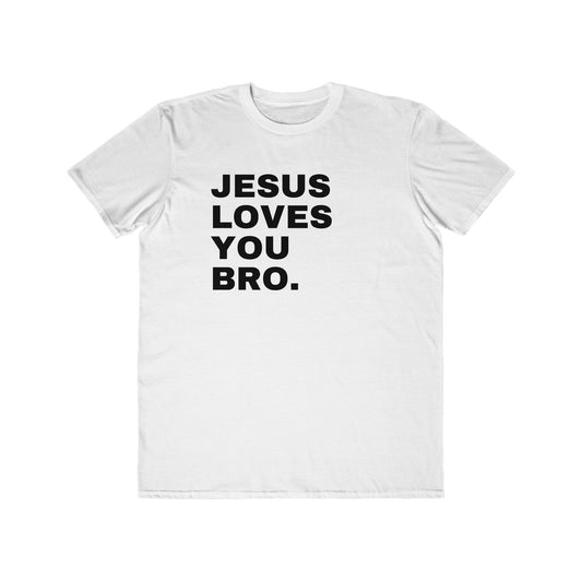 Jesus Loves Your Bro Men's Lightweight Fashion Tee